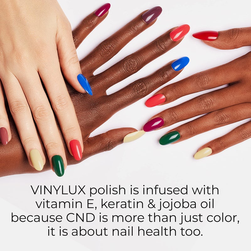 CND Vinylux Longwear Gray Nail Polish, Gel-like Shine & Chip Resistant Color, 0.5 Fl Oz - Image 5